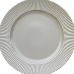 Groovy tallerken 27 cm steintøy grå