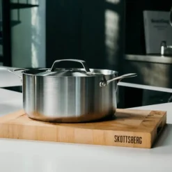 Gryte 24 cm/4,75L rustfritt stål