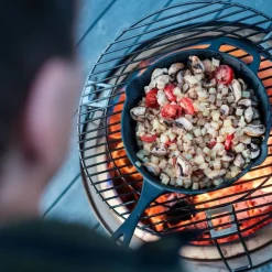 Grytesett til bål 3 deler støpejern
