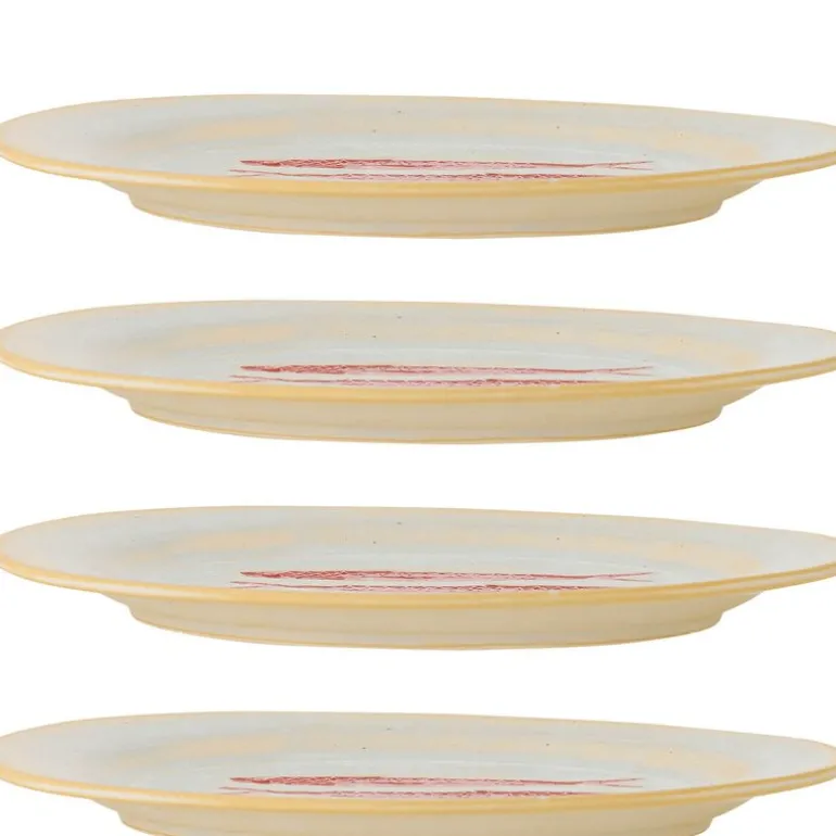 Hadden tallerken 27 cm 4 stk rød