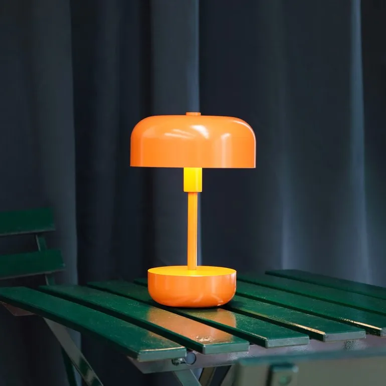 Haipot portable bordlampe 25,7 cm orange