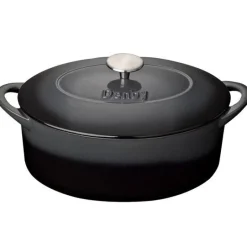Halo støpejernsgryte 28 cm svart