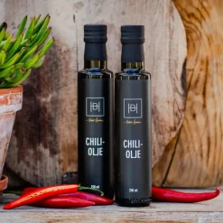 Halvor Bakke chiliolje 250 ml svart