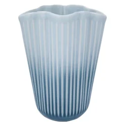 Hammershøi unfold vase 20,5 cm blå