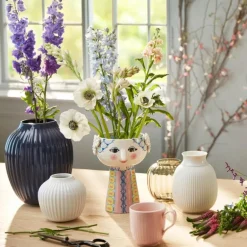 Hammershøi vase 25 cm antrasitt