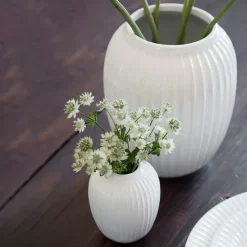 Hammershøi vase 21 cm hvit
