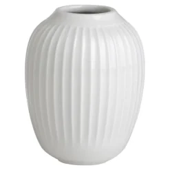 Hammershøi vase 10 cm hvit