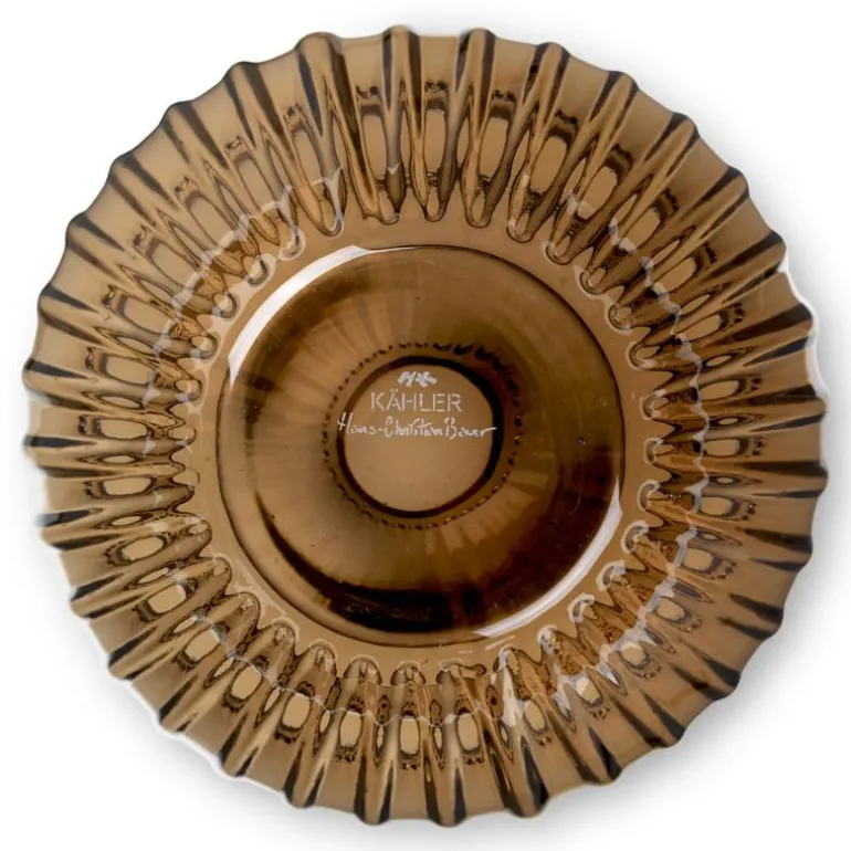 Hammershøi vase 14 cm valnøtt