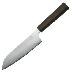 Hana santokukniv 16,5 cm brun