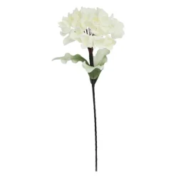 Happia blomsterdekorasjon 23 cm gul
