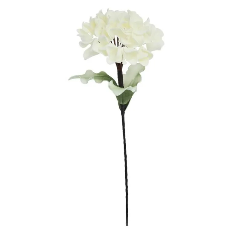 Happia blomsterdekorasjon 23 cm gul
