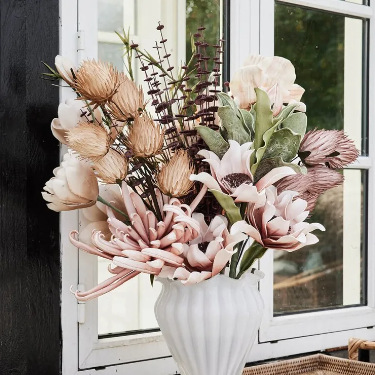 Happia dekorasjonsblomst 110 cm grønn