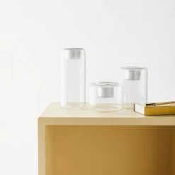Happy lyslykt 6,8/10,5/15 cm 3 stk klar