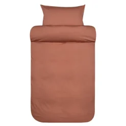 Harmoni sengetøy 140x220 cm dus terracotta