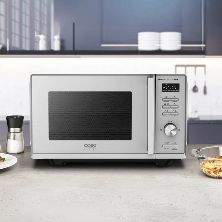HCMG 25 Ceramic Chef mikrobølgeovn 25L sølv