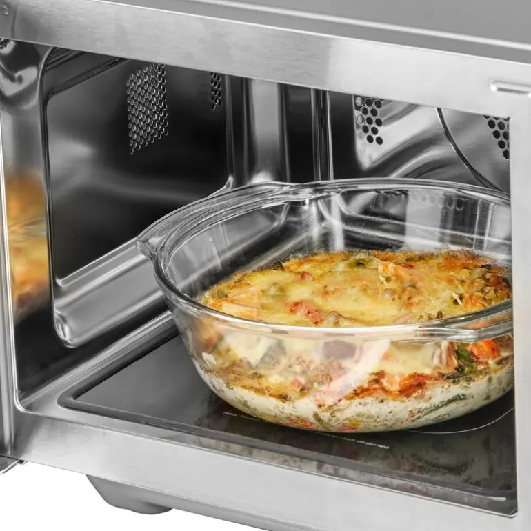 HCMG 25 Ceramic Chef mikrobølgeovn 25L sølv