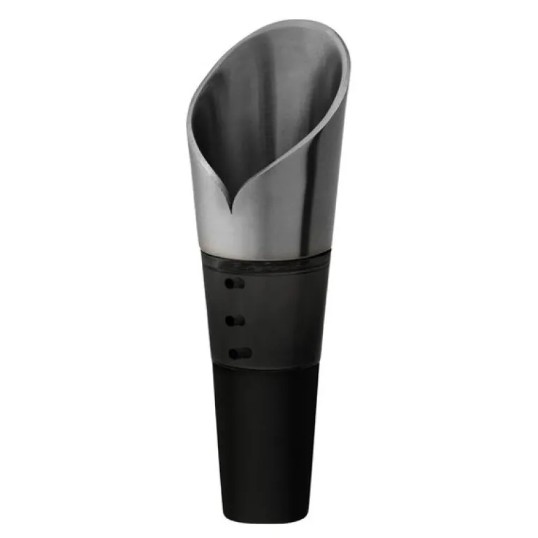 Helletut med lufting 9,6 cm grafitt