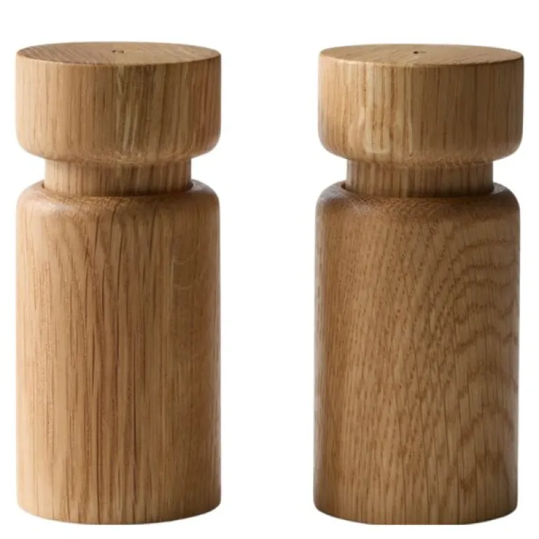 Helsinki krydderkvern mini 11 cm 2 stk eik