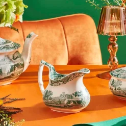 Heritage Green Italian fløtemugge 22 cl
