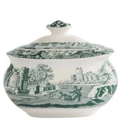 Heritage Green Italian sukkerskål 0,25L