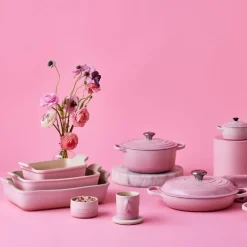 Heritage rektangulær ildfast form 26x19 cm shell pink