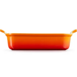 Heritage rektangulær ildfast form 26x19 cm volcanic