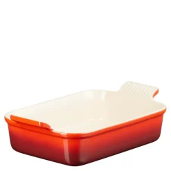 Heritage rektangulær ildfast form 26x19 cm cerise