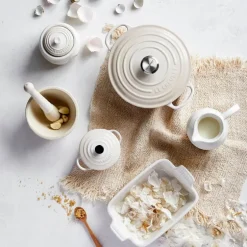 Heritage rektangulært fat 19 cm meringue