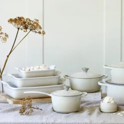 Heritage rektangulært fat 19 cm meringue