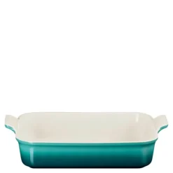 Heritage rektangulært ildfast form 32x24 cm Bleu Riviera