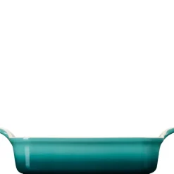 Heritage rektangulært ildfast form 26x19 cm Bleu Riviera