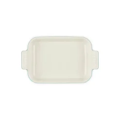Heritage rektangulært ildfast form 26x19 cm Bleu Riviera