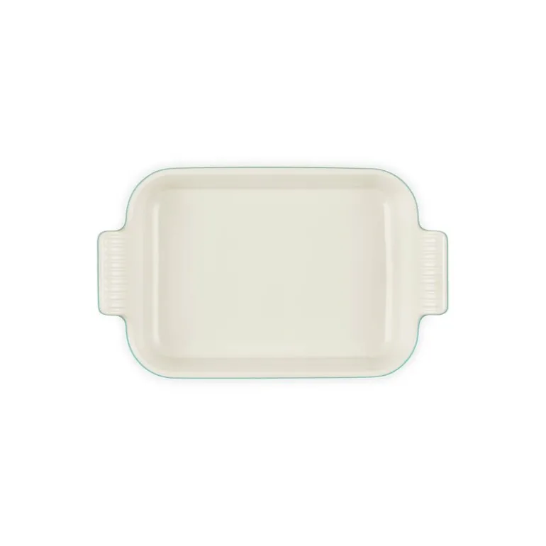 Heritage rektangulært ildfast form 26x19 cm Bleu Riviera