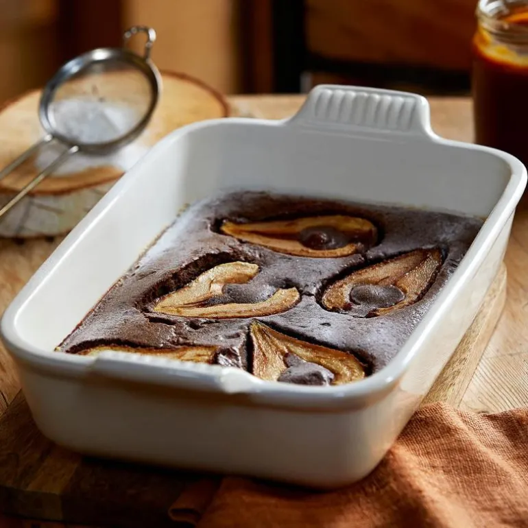 Heritage rektangulært ildfast form 26x19 cm meringue