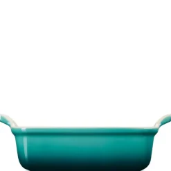 Heritage rektangulært serveringsfat 19 cm Bleu Riviera