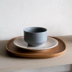 Höganäs Keramik asjett 19 cm sand