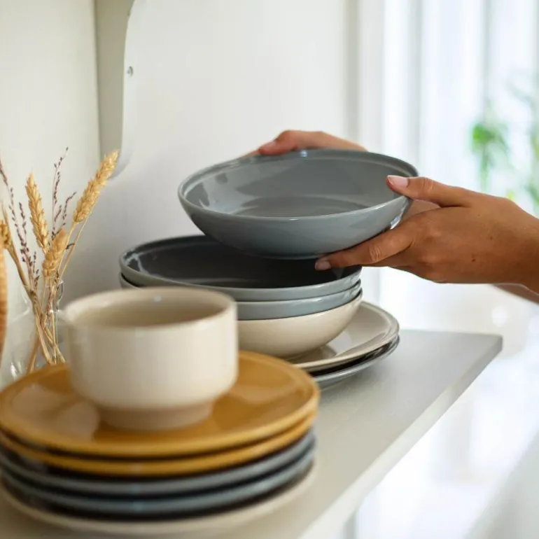 Höganäs Keramik dyp tallerken 19 cm horisont