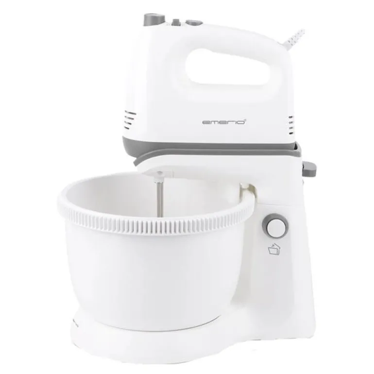Håndmikser med bolle 3,4L HM-133014 400W hvit