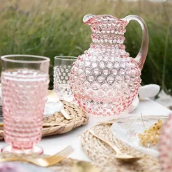 Hobnail karaffel 2L rosaline