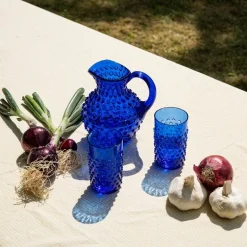 Hobnail mugge 2L Barrel Blue