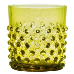 Hobnail vannglass 15 cl bonsai grønn