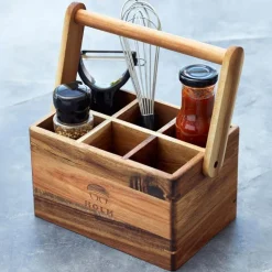 Holder med 6 rom 25x14x22 cm akasietre