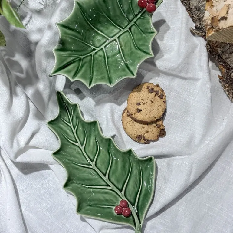 Holly fat 27,5 cm blad grønn