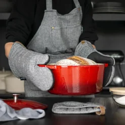 Home grillvott høyre grå