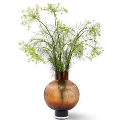 Hot Air Balloon vase 30 cm mørk brun