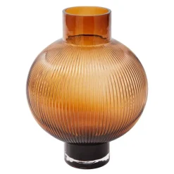 Hot Air Balloon vase 30 cm mørk brun