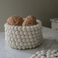 Hotspot brødkurv 22 cm beige