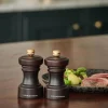 Hoxton salt- og pepperkvern 11 cm 2 stk brun