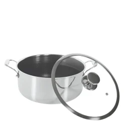 Hybrid gryte med lokk 7,1L 28 cm