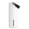 IceFlow Flip Straw 2.0 Bottle termoflaske 0,47L Chalk